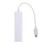 Rj45 Network Cable Port To Usb 3.1 Type-C Hub Converter Adapter 10gbps With 3 Usb Converter Adapter Ethernet Wired Network Card