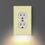 Wall Outlet Cover With Led Night Lights Electrical Outlet Wall Plate With Led Night Lights For Home Decor Fku66