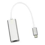 Usb-C To Gigabit Ethernet Adapter Usb-C Male To Rj45 Female Converter Adapter Supports 10/100/1000 Mbps