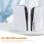 Alloyseed For Ps5 Usb Hub 4 Port Usb 2.0 Splitter Adapter For Playstation 5 4 3 Lap Desk Pc Accessories