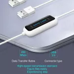 High Speed Usb Pc To Pc Online Share Sync Link Net Direct Data File Transfer Bridge Cable Easy Copy Line Between 2 Computer