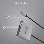 Wavlink Usb C To Vga Adapter Hdmi-Compatible Type-C To Dual Vga Hdmi Display Splitter Converter For Macbook Pro Ipad Pro