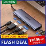 Ugreen Usb C Hub Type C To Multi Usb 3.0 Hub Hdmi Adapter Dock For Macbook Pro Huawei Mate 30 Usb-C 3.1 Splitter Port Type C Hub