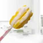 2 times thick, sponge, washing bottles and sponge Two -tone bottle brush