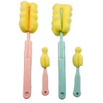 Set 2 pieces, sponge, wash bottle and milk Milk brush For a wide neck bottle and a narrow neck bottle