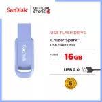 Sandisk Cruzer Blade USB 2.0 Flash Drive 16GB Black SDCZ50_016G_B35 Memory Sandy Flazed Synnex 5 years warranty