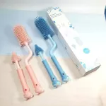 Milk brush Silicone brush Sponge bottle brush Protect the bottle is not scratched. Can be cleaned with ripe water Not fungal