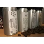 Coffee beans 180g. Grade A, bottled aluminum, clean grade, safe, delicious, premium, premium
