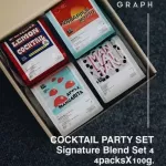 Graph Coffee Co. Coffee beans Signature Blend - Cocktail Party Set