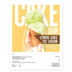 Graph Coffee Co. Signature Blend Lemon Cake Ice Cream