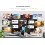 TCL55 inch J7000A Ultra 4K Smart HDANDROID9 Digital TV to DVD+HDMI+USB+AV+SATTELITESPINESPIDF+LAN WIFI+Bluetooth