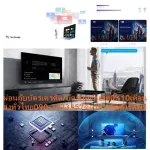 TCL75 inch P725 Digital Android, Ultra, HD4K TV, HDR+HDMI+AV+Headphone+USB+LAN+Wifi+Bluetooh+Free PM2.5