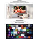 TCL65 inch P615UTRA Smart HD4K Android TV Digital AI orders Wifi+LAN with USB+HDMI+AV+DVD, free air purifier, PM2.5