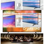 Samsung60 inch UA60AU8100KXXT Digital Smart4K, HDMI+USB+AV+DVD+order with LAN audio, free Wifi, free air purifier, PM2.5