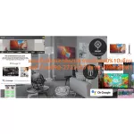 Sony55 inch x80J Digital Googletv Perform Netflix+Disney+Youtube to HDMI+USB+LAN+Wifi+Free PM2.5 Dust Air Painter