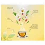 Nutrilte, Oolong Tea, Chrysanthemum, Gogue, Amway, White Tea Drink, Platble Table by Nutrite, Plant to Table, low fat, Thai shopping