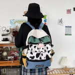 Women's backpack/SchoolGirl Cute Contrast Color Korean Backpack