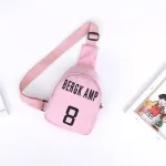 กระเป๋าสะพายข้างเด็ก/New printed letter shoulder bag cute cartoon baby chest bag girls messenger bag
