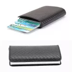 DIENQI Rfid Smart Card Men Wallet Money Bag Male Vintage Black Purse 2020 Small Magic Mini Slim Wallet Walet Thin portfel Vallet