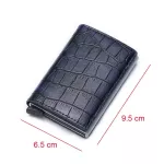 DIENQI Rfid Slim Men Wallets Alligator Vintage Card Man Wallet Money Bag 2020 Thin Mini Small Magic Wallet Purse Vallet portfele