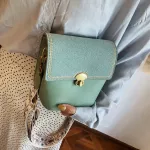 Elegant Female Matte Flip Bucket bag 2019 Fashion New Quality PU Leather Women's Designer Handbag Lock Shoulder Messenger Bags