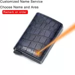 DIENQI Rfid Slim Men Wallets Alligator Vintage Card Man Wallet Money Bag 2020 Thin Mini Small Magic Wallet Purse Vallet portfele