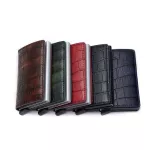 DIENQI Rfid Slim Men Wallets Alligator Vintage Card Man Wallet Money Bag 2020 Thin Mini Small Magic Wallet Purse Vallet portfele
