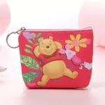 Disney New Mickey Mouse Princess Eisa Anna Sophia Cute Cartoon Bag Snack Bag Pu Storage Bag Wallet Gifts