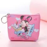 Disney  new mickey mouse princess EISA Anna sophia cute cartoon coin bag  hand snack bag PU storage bag wallet  gifts