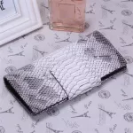 European Luxury Brand Women Wallet 2018 New Fashion Serpentine Clutch Bags Female Cow Leather Coin Card Holder Purse Evening Bag