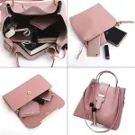 Dihope 3/ 4pcs Woman Bag Set Fashion Female Purse and Handbag Four-Piece Shoulder Bag Tote Messenger Purse Bag Drop Shipping