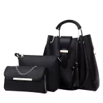 Dihope 3/ 4pcs Woman Bag Set Fashion Female Purse and Handbag Four-Piece Shoulder Bag Tote Messenger Purse Bag Drop Shipping