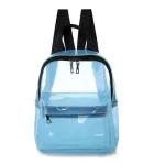 Fashion Clear Transparent PVC See Through Mini Backpack Cute School Book Bag AU