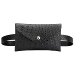 Fanny Pack Women's Belt Bag Leather Waist Bag Fashion Women's Pure Color Ring Pu Messenger Shoulder Chest Bag Sac Banne
