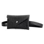 Fanny Pack Women's Belt Bag Leather Waist Bag Fashion Women's Pure Color Ring PU Messenger Shoulder Chest Bag sac banane