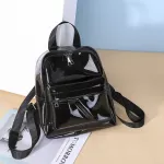 Fashion Clear Transparent PVC See Through Mini Backpack Cute School Book AU