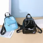 Fashion Clear Transparent PVC See Through Mini Backpack Cute School Book AU