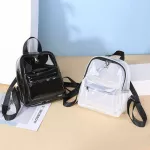 Fashion Clear Transparent PVC See Through Mini Backpack Cute School Book AU