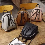 Fashion backpack women small leather Shoulder Bag Multi-Function mini backpacks female School bagpack bag for teenage grils