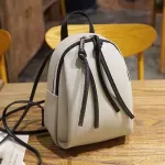 Fashion backpack women small leather Shoulder Bag Multi-Function mini backpacks female School bagpack bag for teenage grils