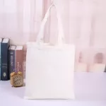 Fashion Canvas Shoulder Bag Cat and Cat Printing Portable Shopping Bag Leisure Fan Linen Shopping Portable Canvas Bag Custom