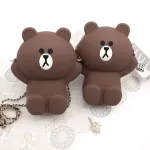 Fashion design women's bear-shaped bag cute funny women's evening dress clutch bag wallet chain shoulder bag birthday gift