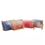 Fashion Gradient Equin Cosmetic Bag Travel Portable Wash Makeup Case Storage Organizer Beauty Zipper Women Girl Make Up Pouch