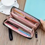 Fashion Long Women Wallet PU Leather Women's Purse Cash/Coin/Card Holder New Soft Women Wallets