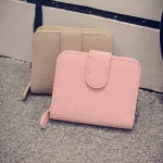 Fashion Matte Leather Women Wallet Zipper Coin Purse Female Wallet and Small Purse Ladies Purses Card Holder Short  Carteras