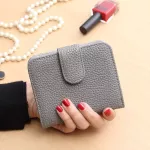 Fashion Matte Leather Women Wallet Zipper Coin Purse Female Wallet and Small Purse Ladies Purses Card Holder Short  Carteras