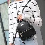 Fashion Lady Shoulders Small Backpack Letter Purse Phone Bag Female School Shoulder Bag Travel Tote Bagpack mochila4.51225
