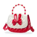 กระเป๋าสะพายข้างเด็ก /Cartoon princess bunny ears beaded handbag baby one-shoulder messenger small bag