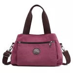 Casual Ladies Shoulder Bag, Bag All-Match Solid Color Wear-Resistant Female Bag Portable Mesessenger Bag