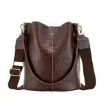 Tor Pattern Bucet Bag For Women Vintage Oulder Bag Big Capacity Crossbody Bag Elnt Ng Handbag Se